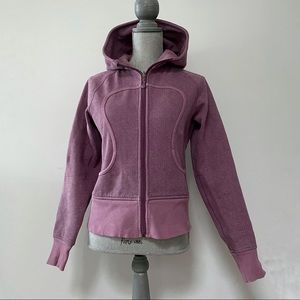Lululemon remix hoodie, orchid color, vintage zip up